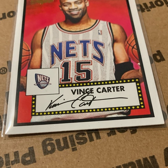 Vince Carter ‘06 Topps 1952 Style Card - Picture 2 of 7